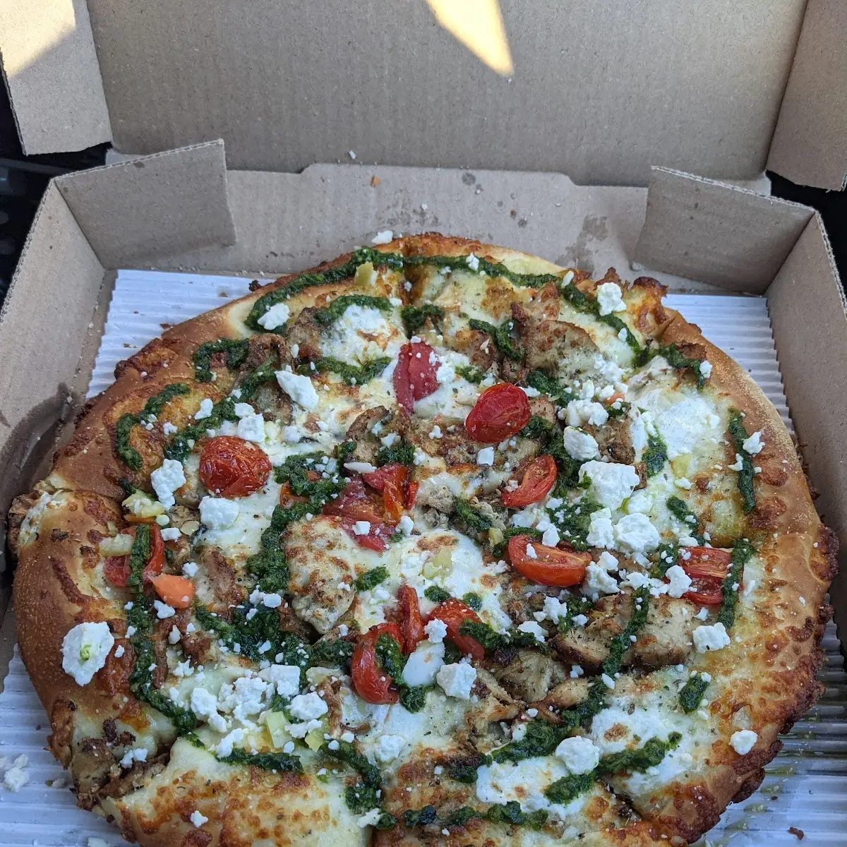Rustic Chicken Pesto