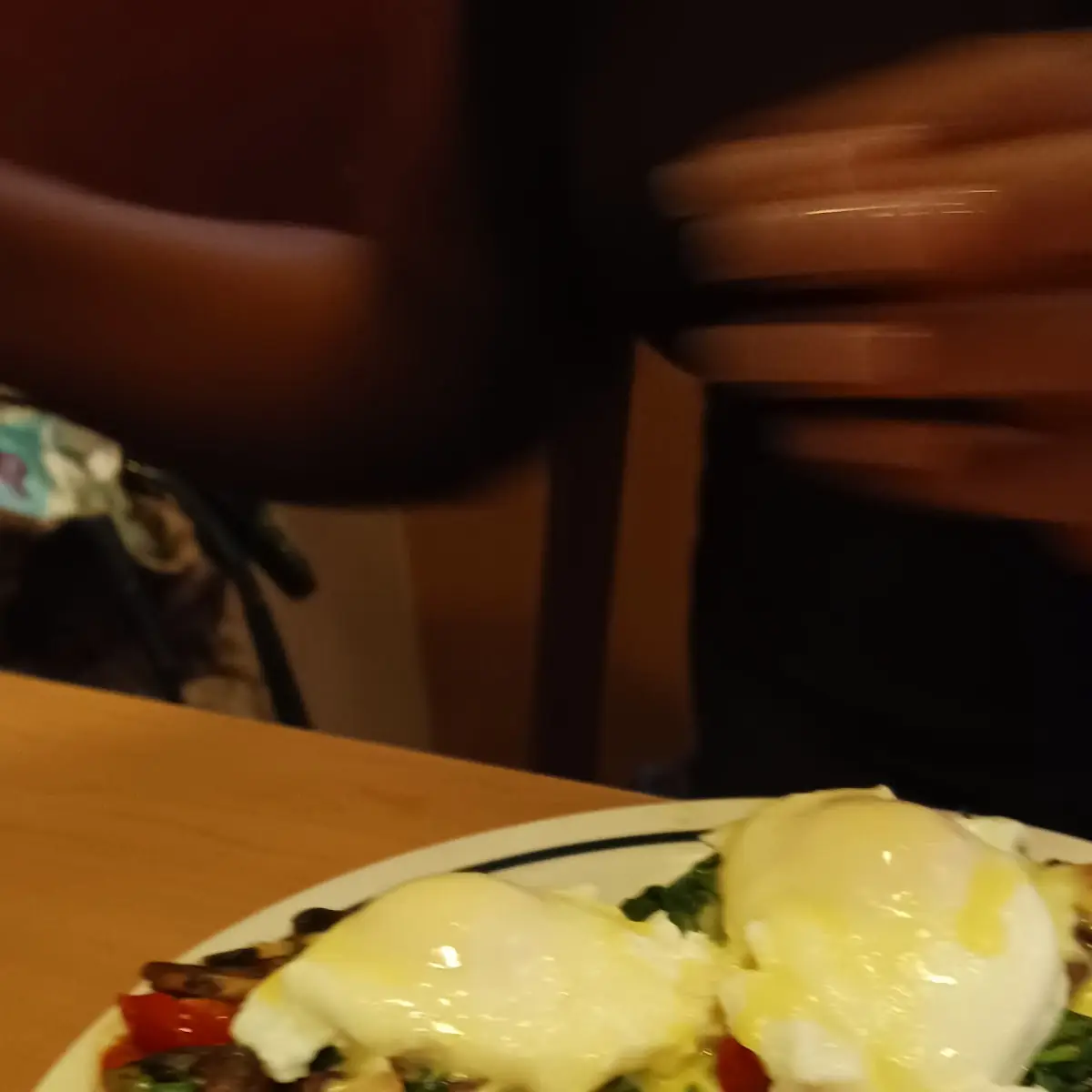 Veggy Eggs Benedict