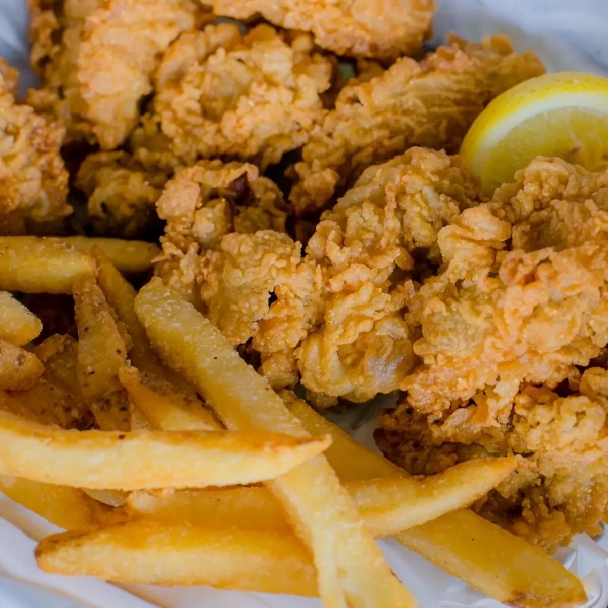 Fried Oyster Basket 10