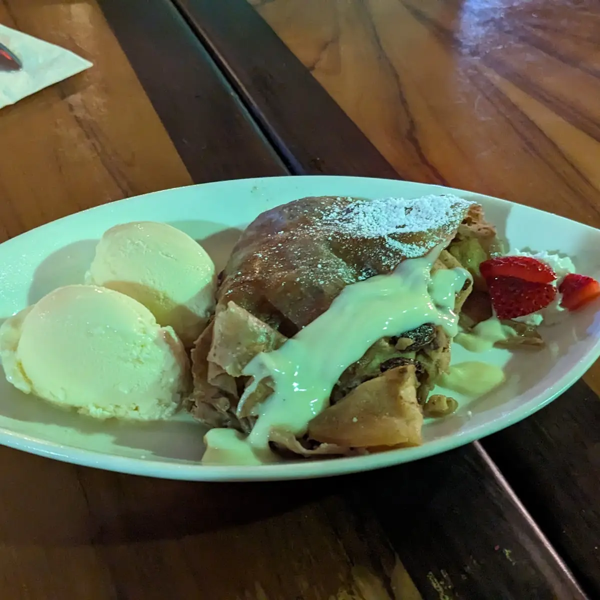 Warm Apple Strudel