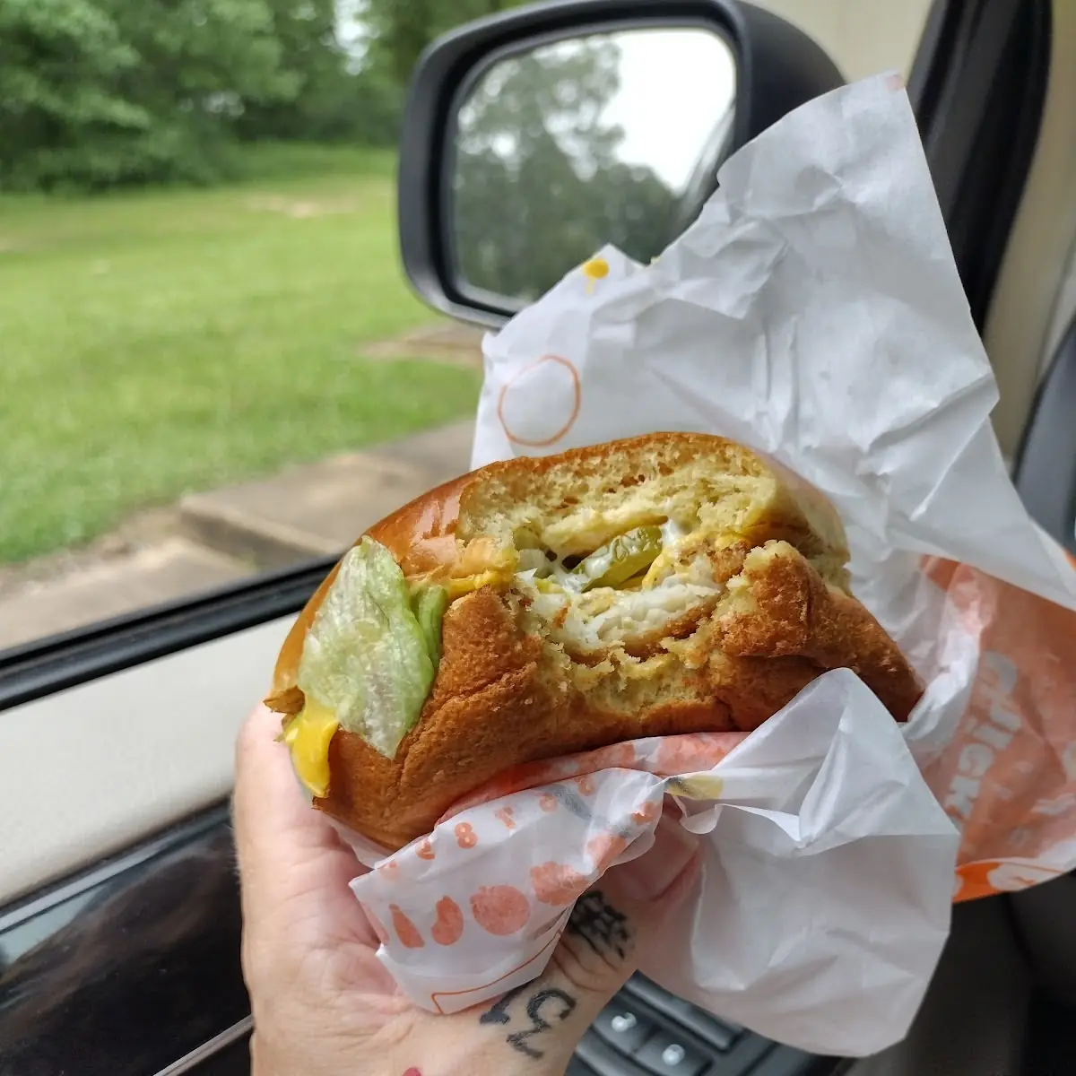BK Big Fish Sandwich