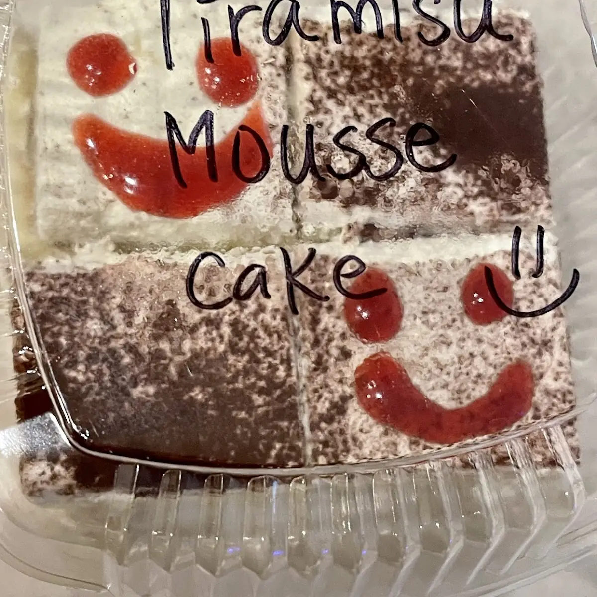 Complimentary Tiramisu Mousse Cake