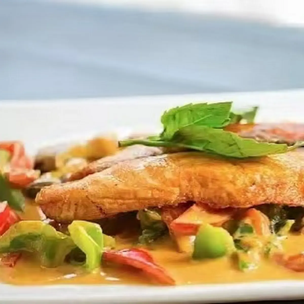 Red Curry Salmon