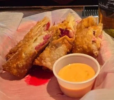 Reuben Egg Rolls
