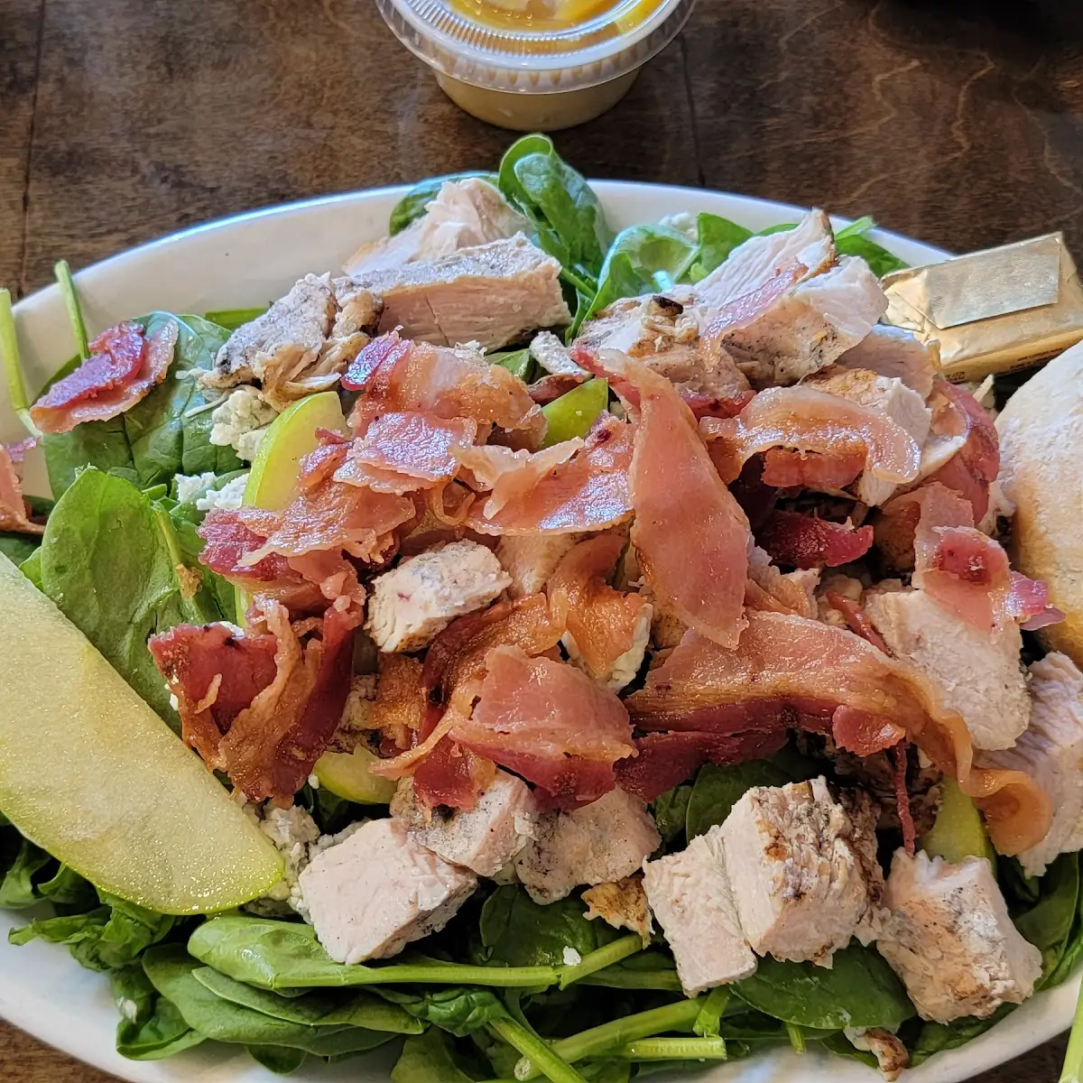Apple and Caramelized Walnut Salad