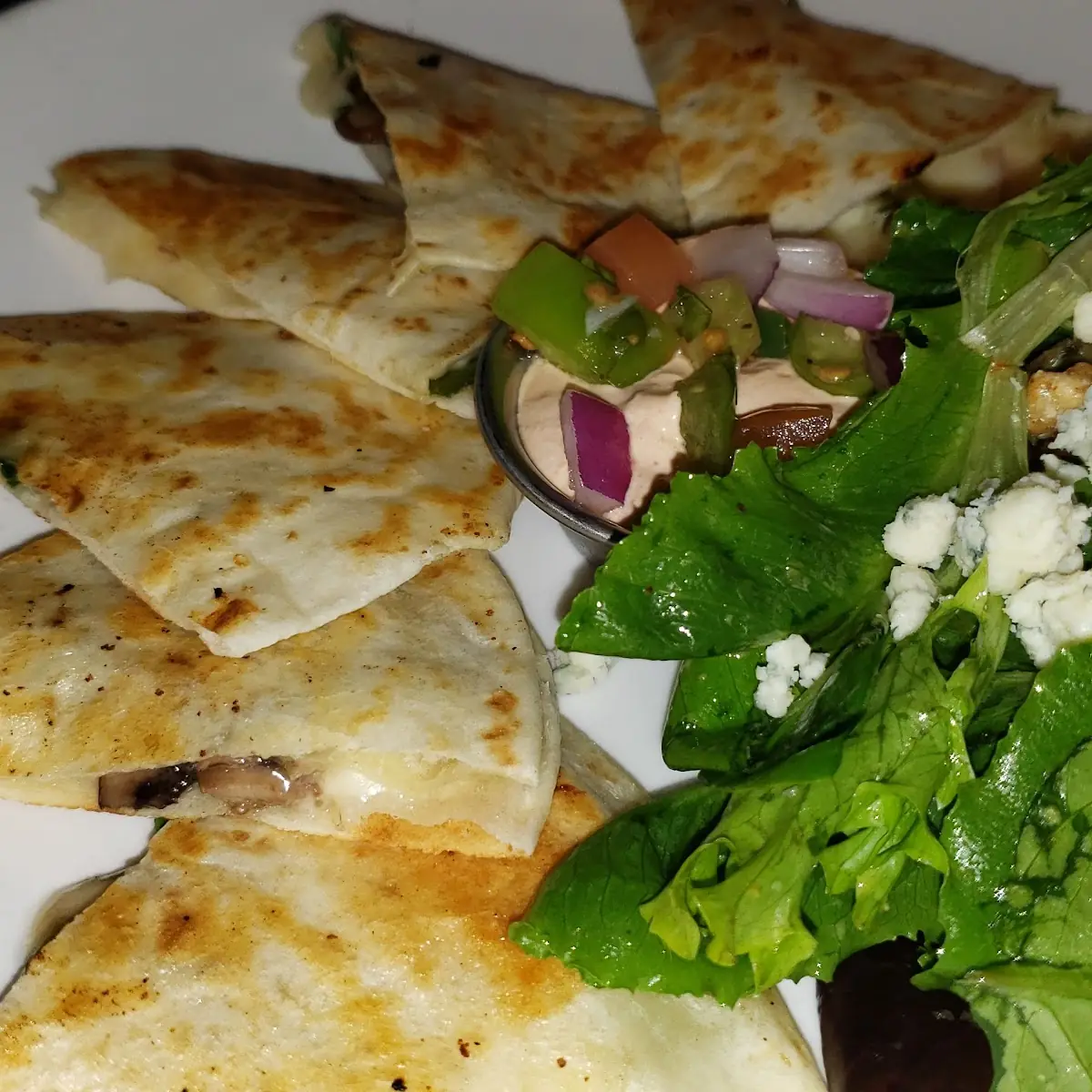 Wild Mushroom Quesadilla