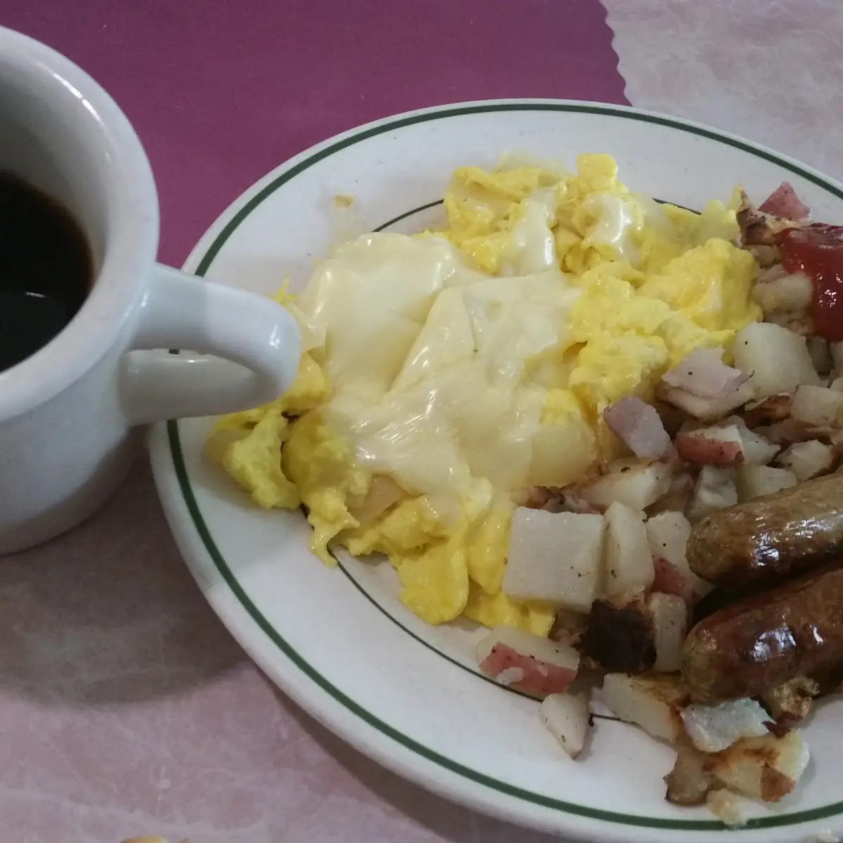 Scrambled Eggs with Cheese