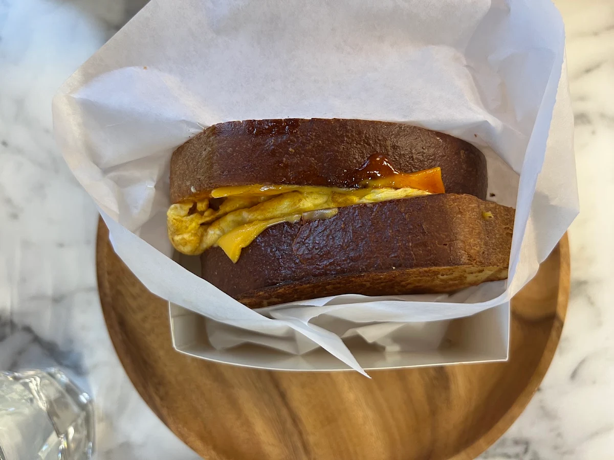 Spam & Egg Breakfast Sandwich