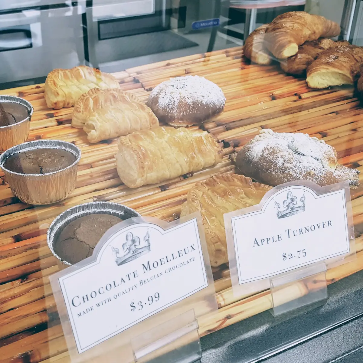Chocolate Moelleux Apple Turnover Croissant