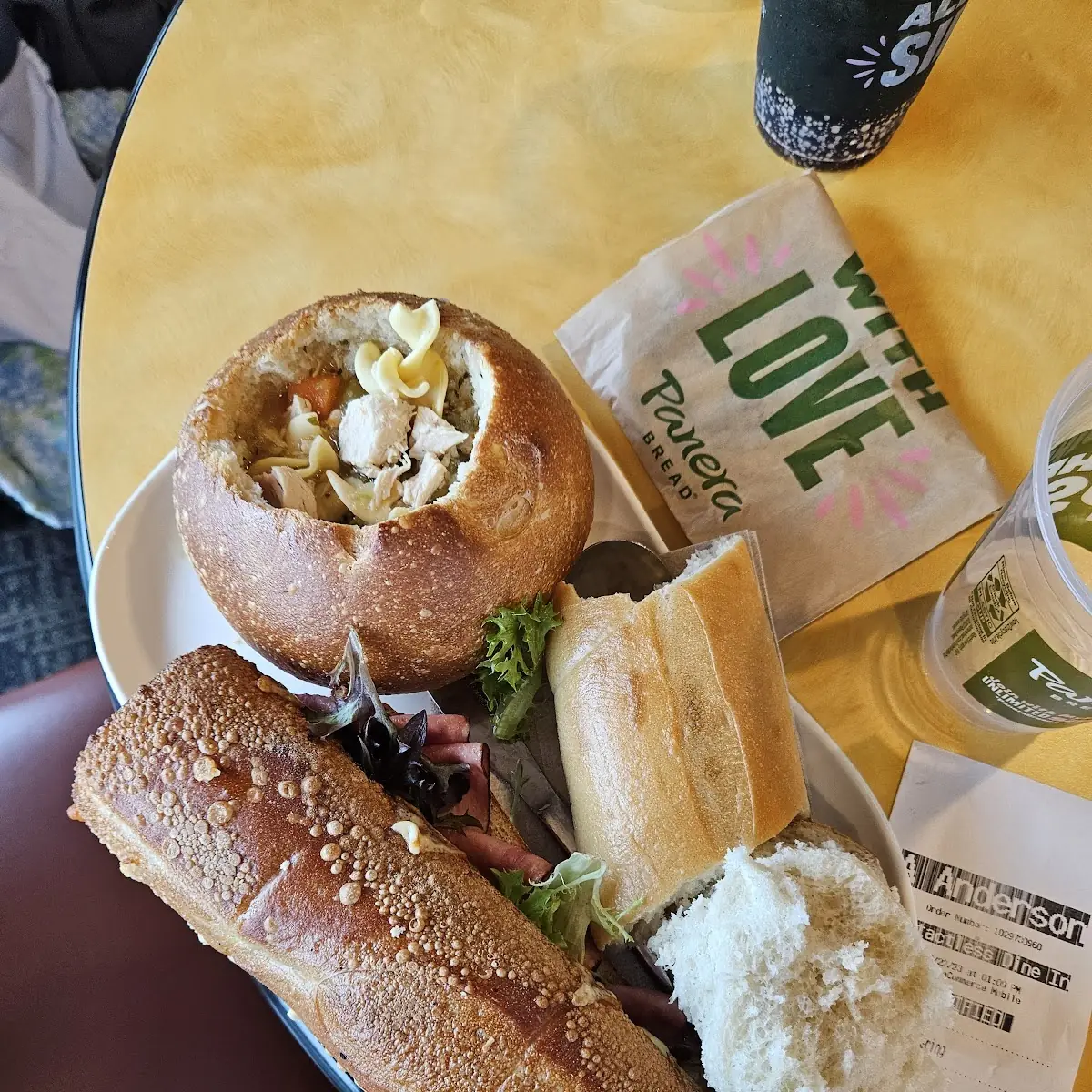 Black Forest Ham & Gouda Melt Toasted Baguette