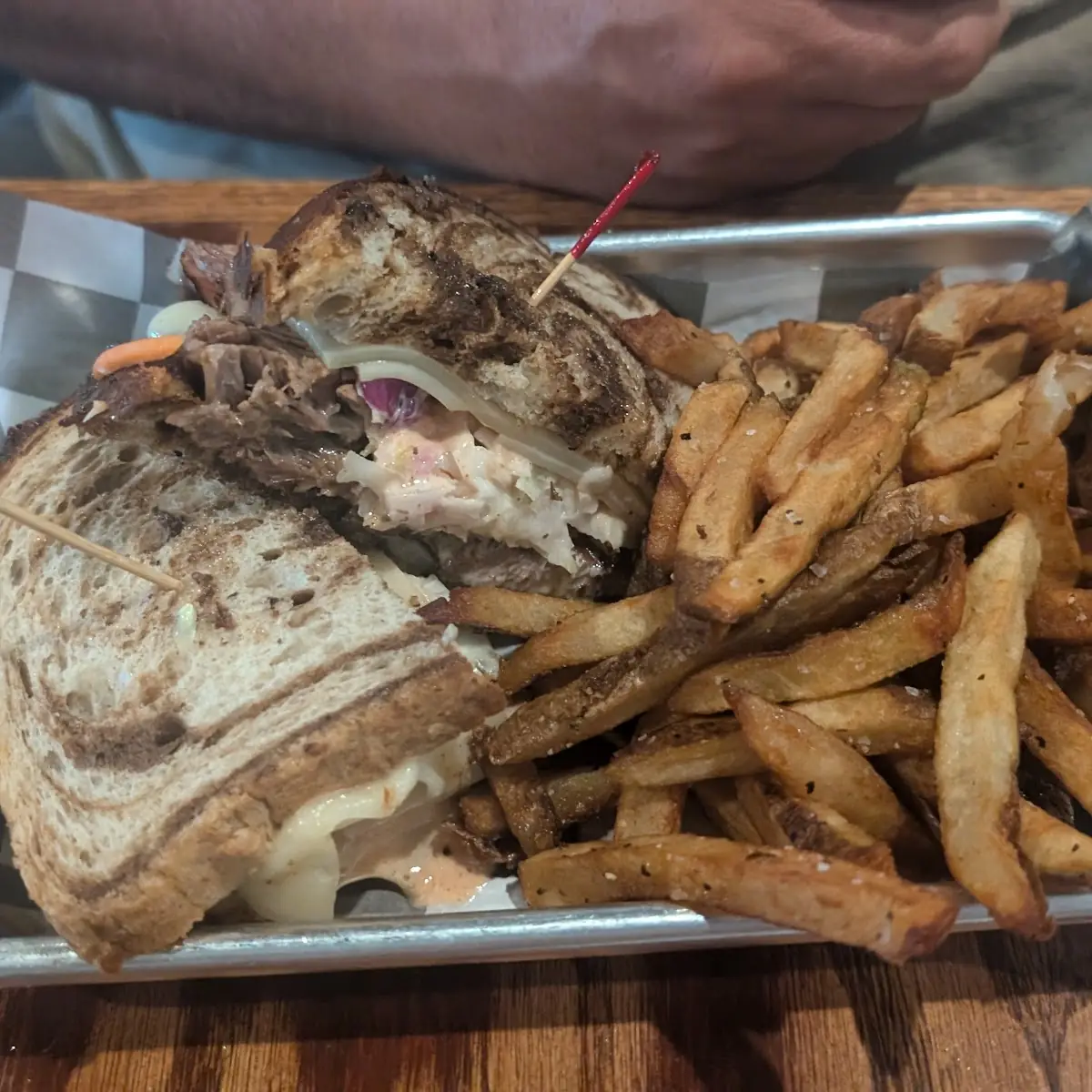 Brisket Rueben Sandwich