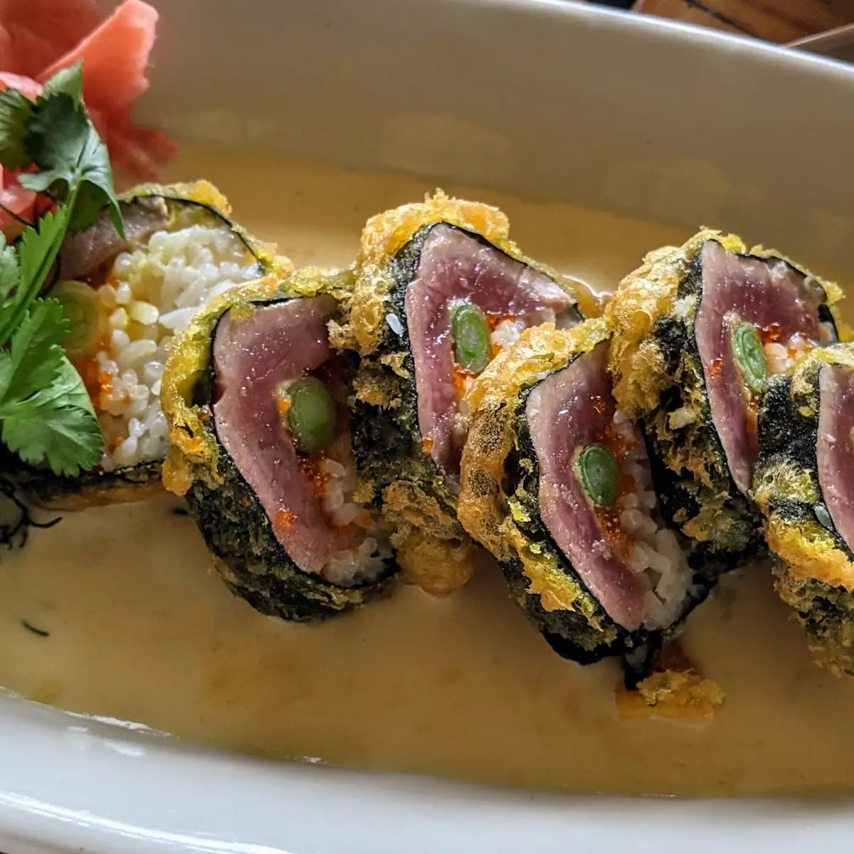 Ahi Tempura Roll