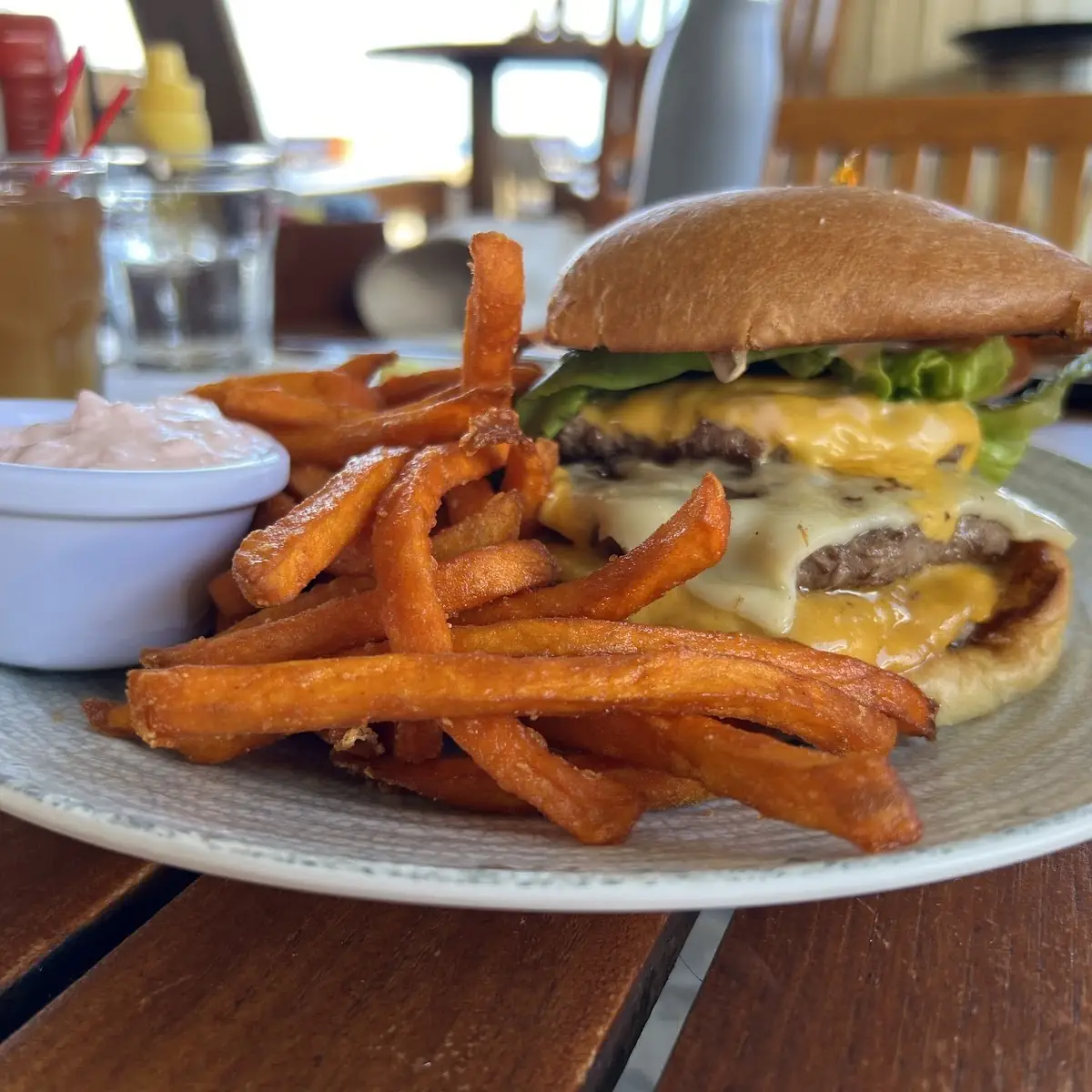 Three Patty Burger