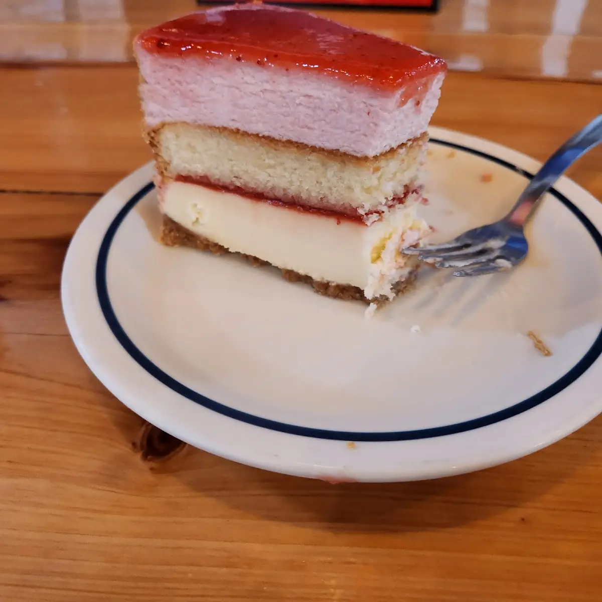Strawberry Shortcake Cheesecake