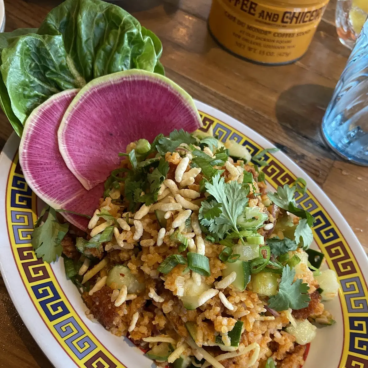 Crispy Rice Salad with Pork Belly