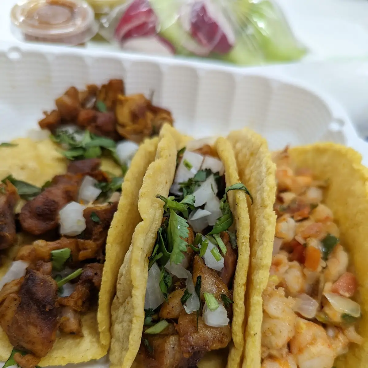 Shrimp and Chicken Tacos