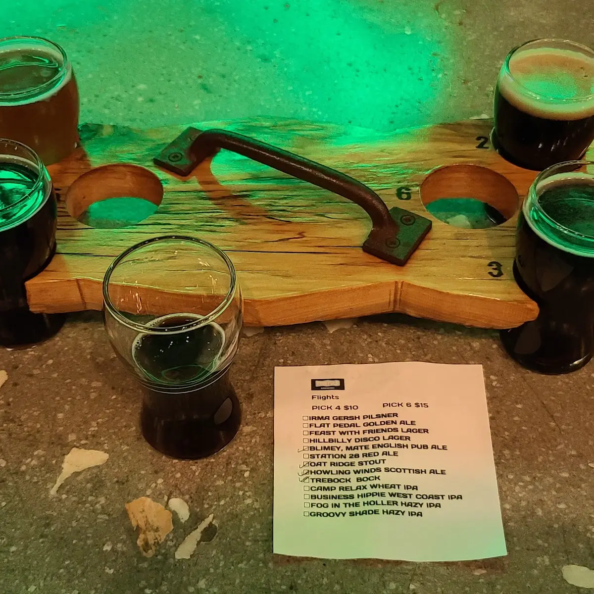 Beer Flight