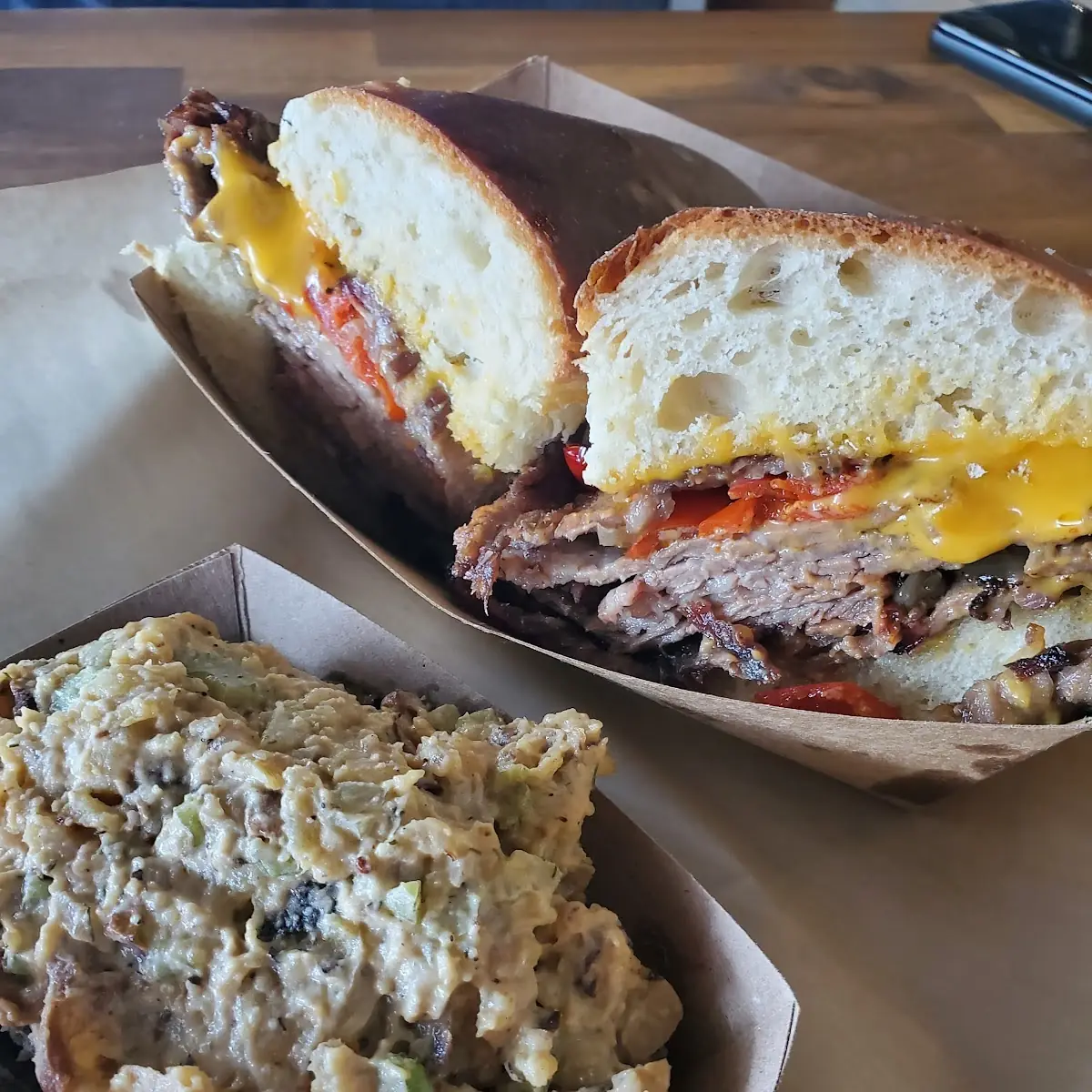 Brisket & Chimi Cheese Melt DS