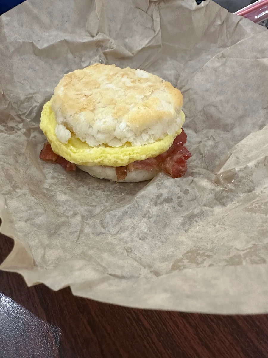 Bacon Egg Gouda Biscuit