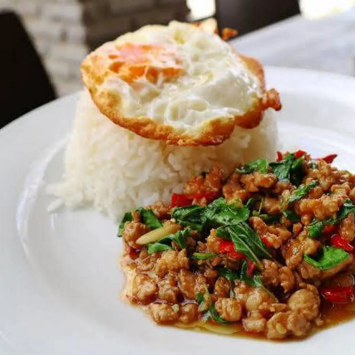 Pad Kra Pow Chicken