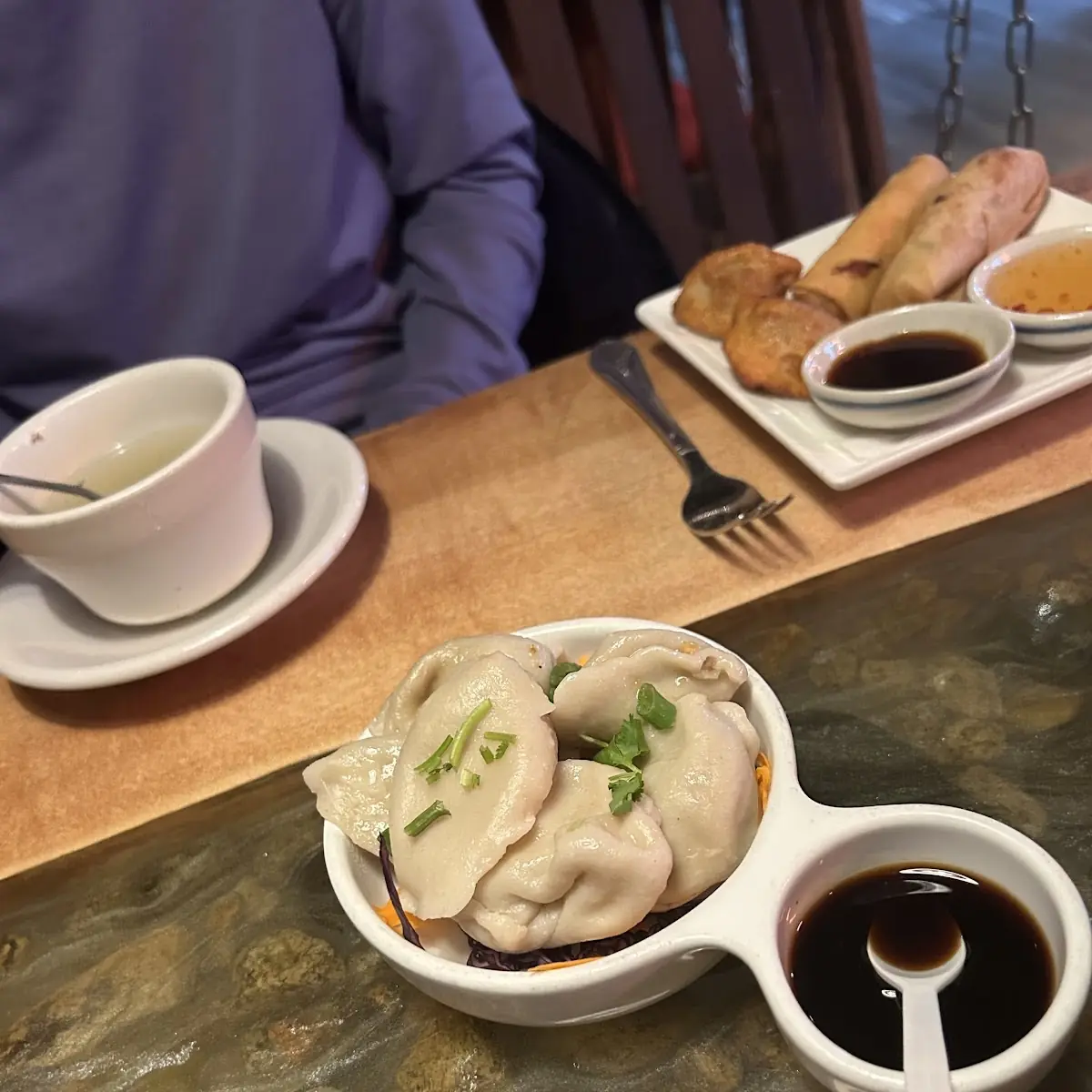 Steamed Dumplings Appetizer