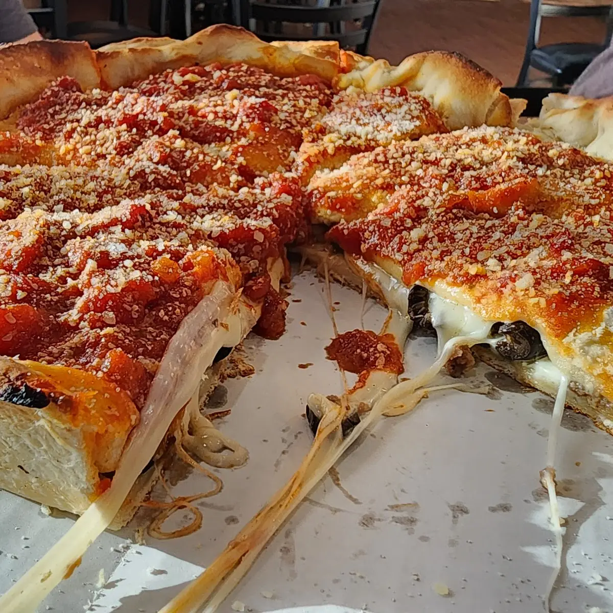 Deep Dish Chicago Style Pizza