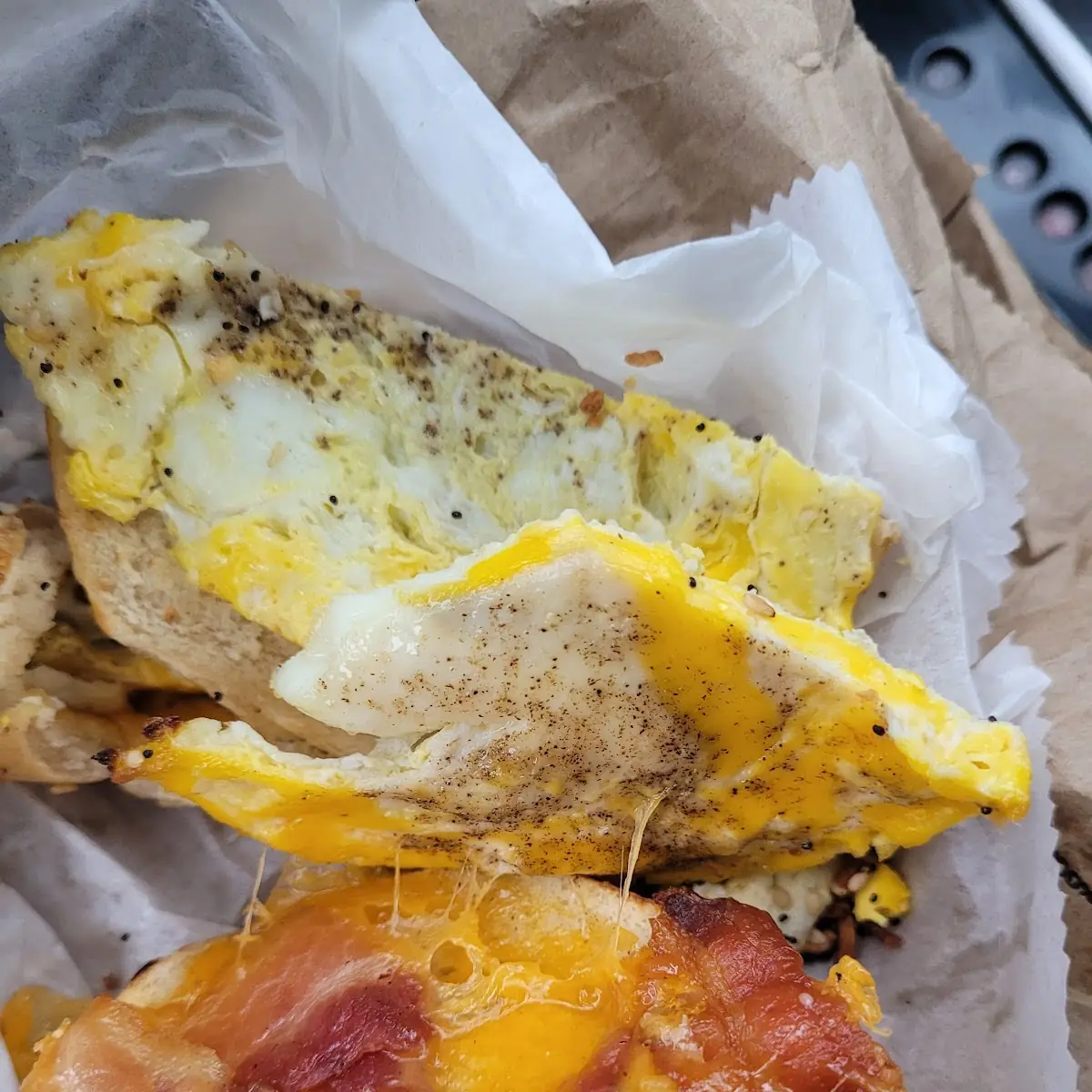 Dry Skimpy Ham Egg and Cheese