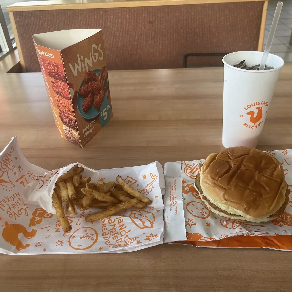 Fried Chicken Sandwich Combo