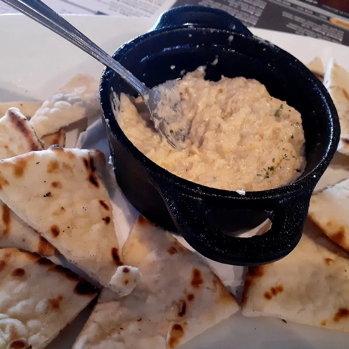 Chesapeake Crab Dip with Pita Bread
