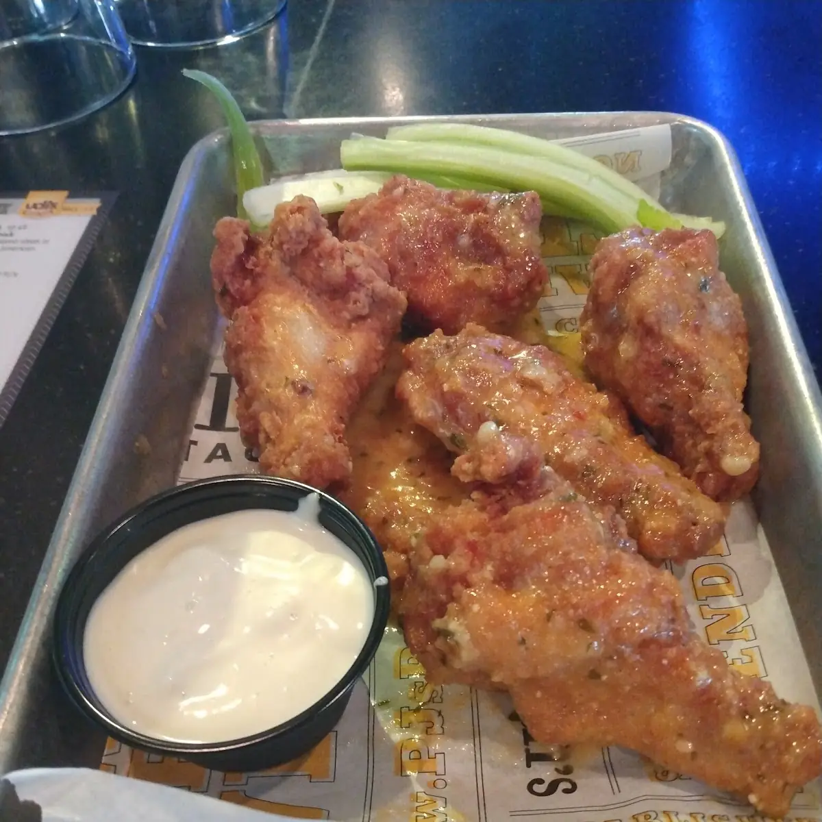 Garlic Parmesan Wings