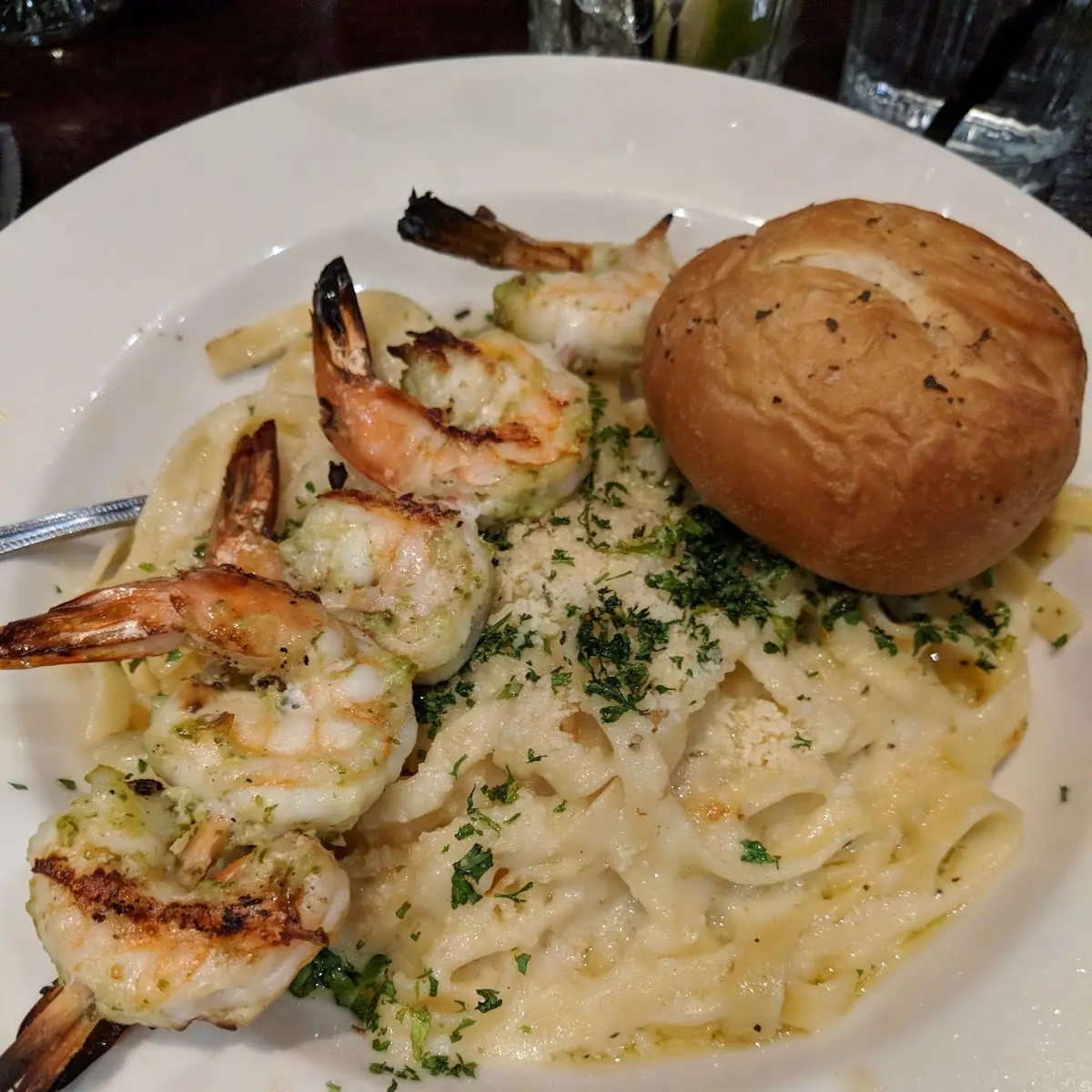 Shrimp Alfredo