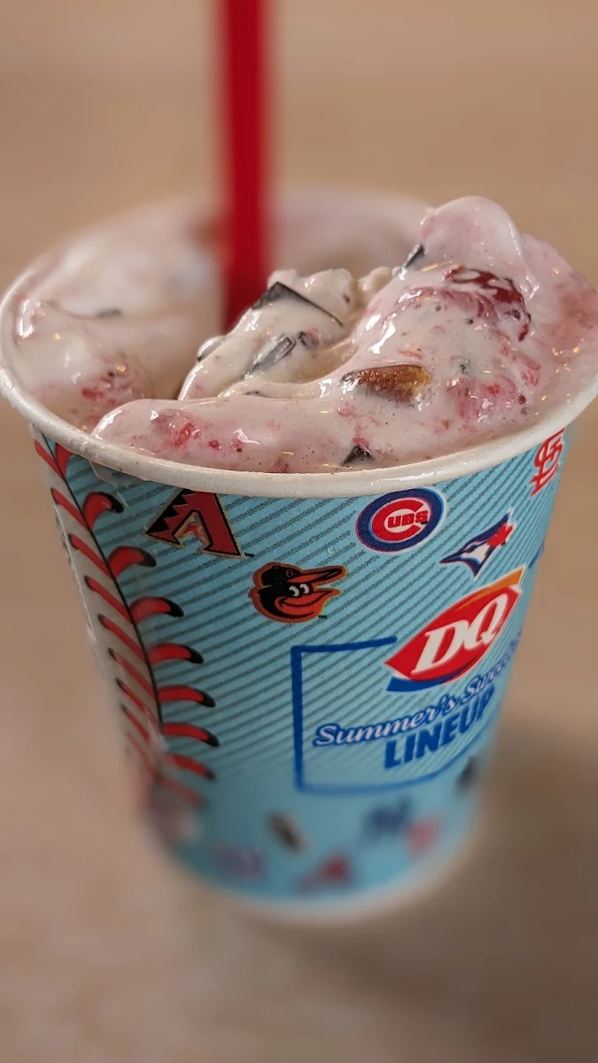Chocolate Dipped Strawberry Blizzard