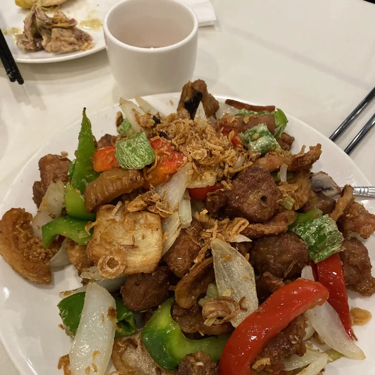 Stir-Frying Steak Kew