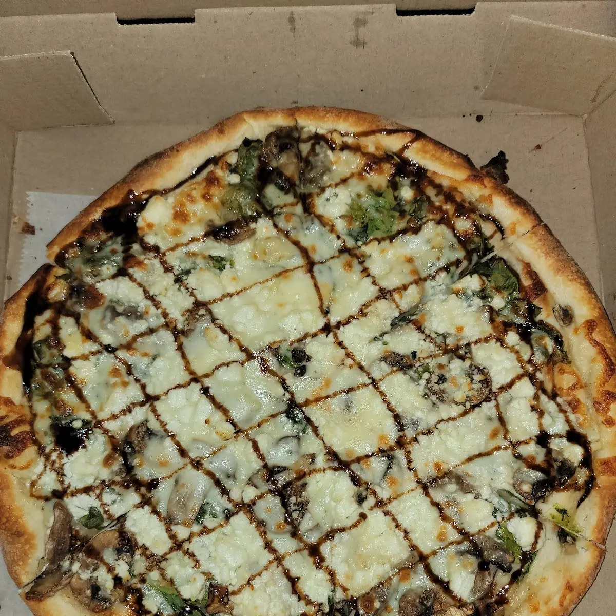 Goat Cheese Pizza