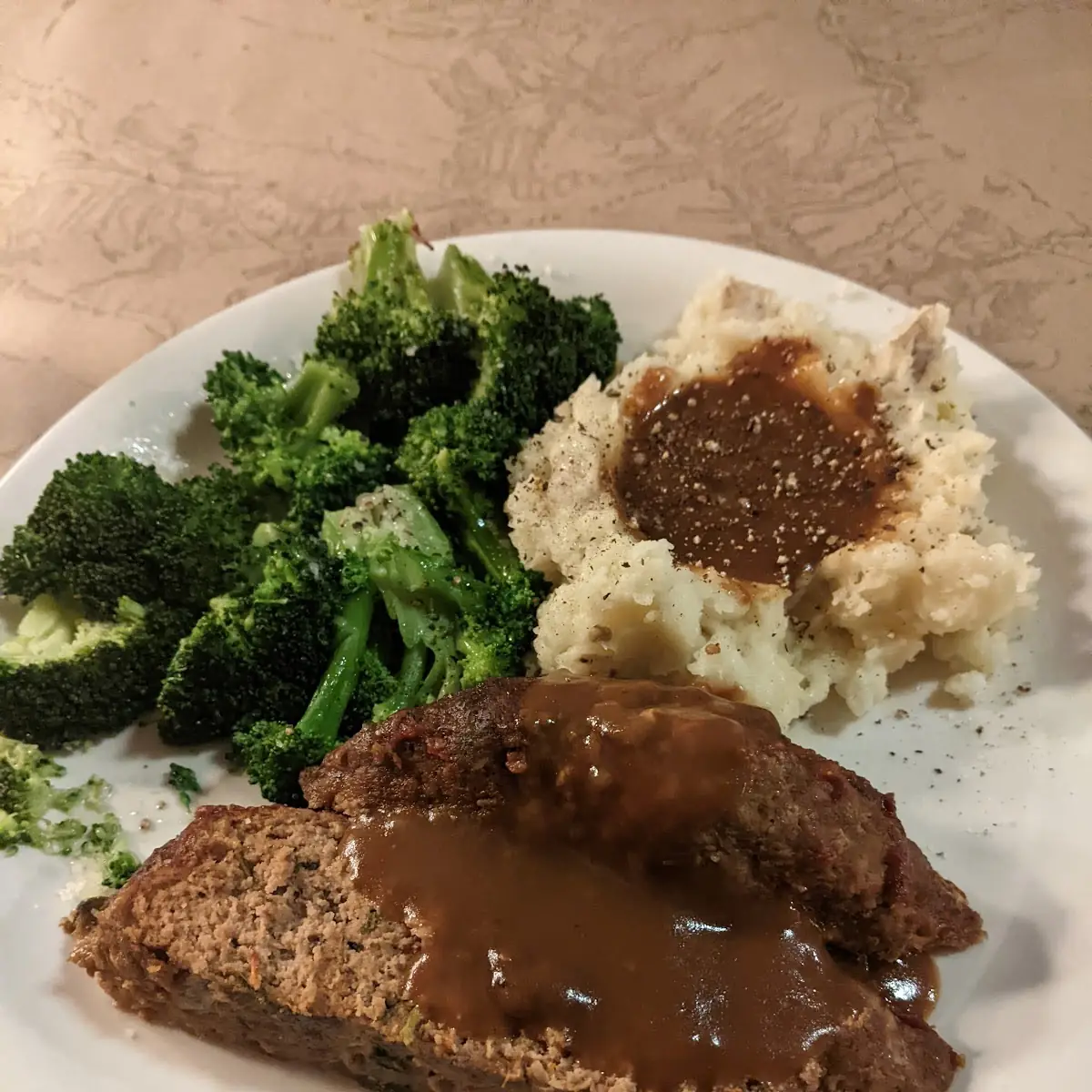 Bison Meatloaf Dinner
