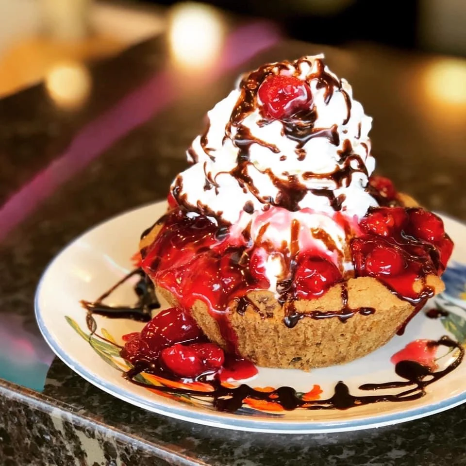 Chocolate Chip Cookie Bowl Sundae