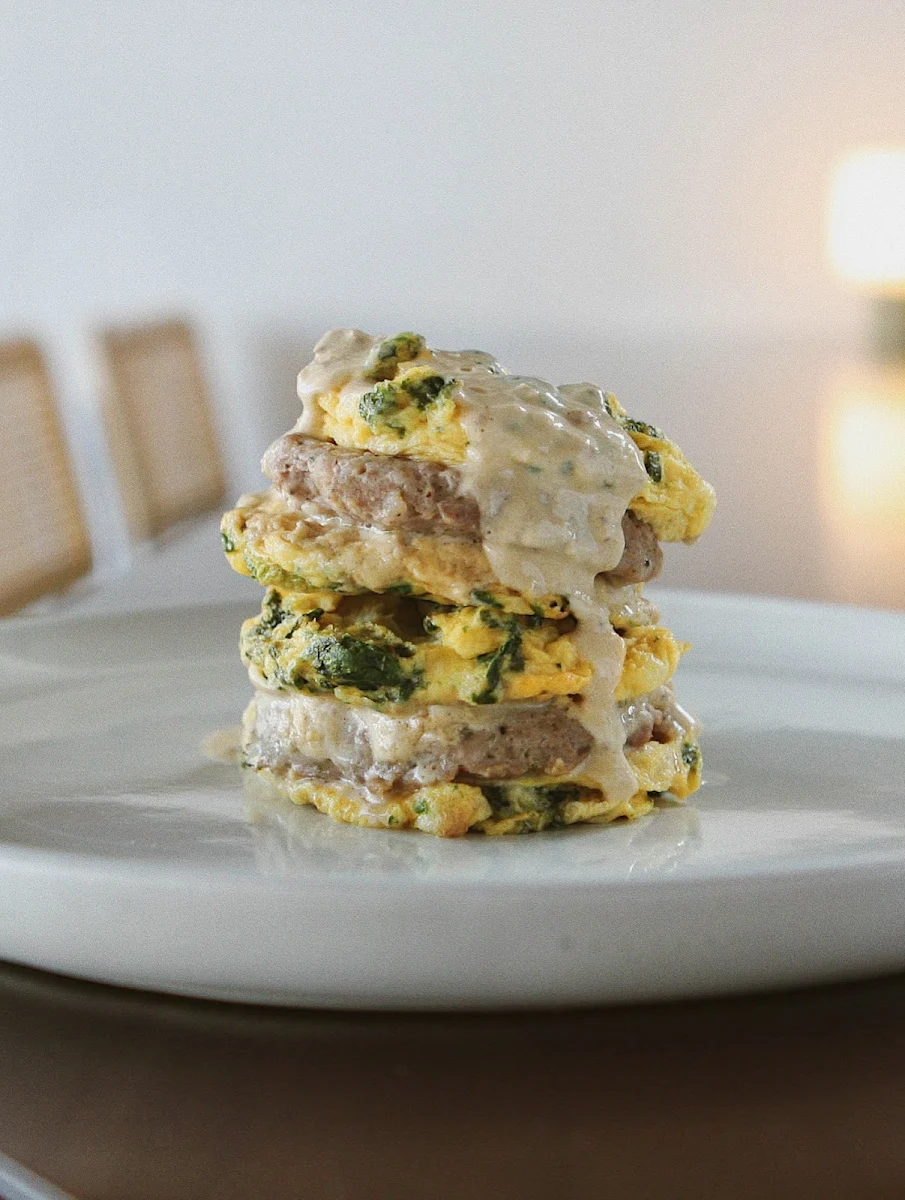 Keto Breakfast Egg Sandwich