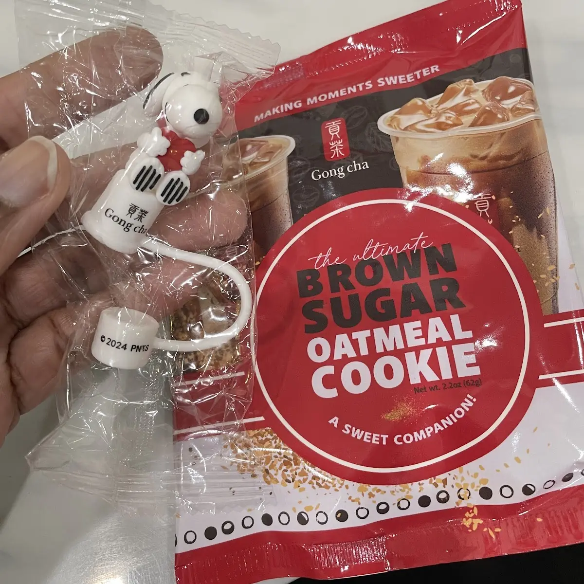 Brown Sugar Oatmeal Cookie