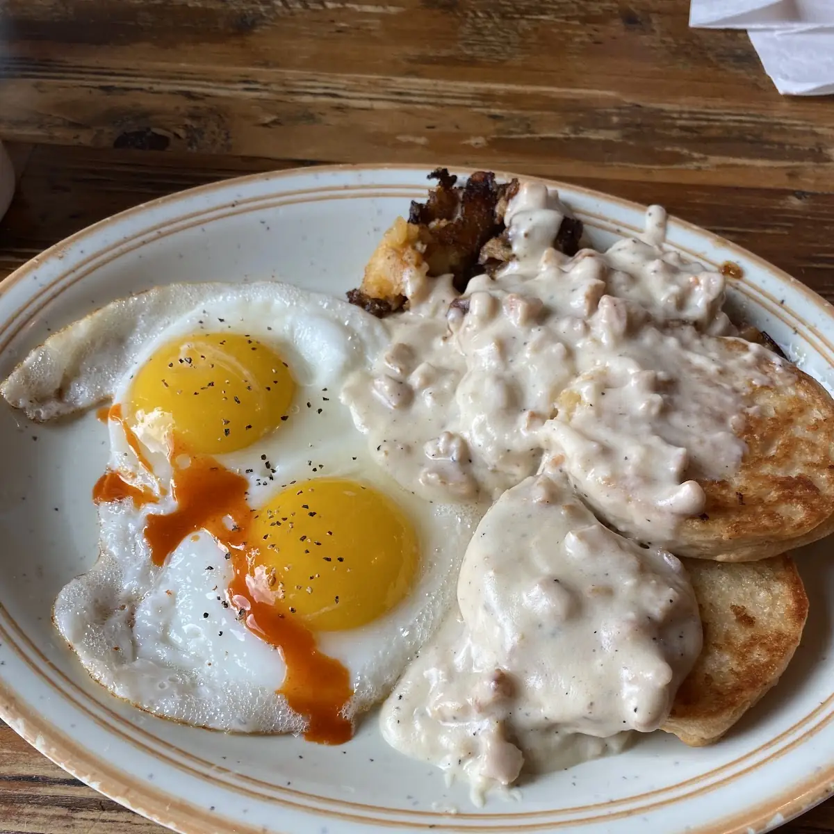 Biscuits and Sausage Gravy
