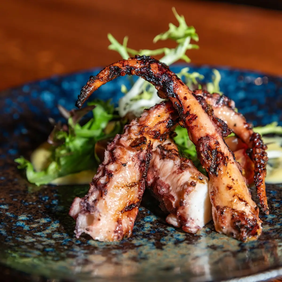 Char Broiled Octopus