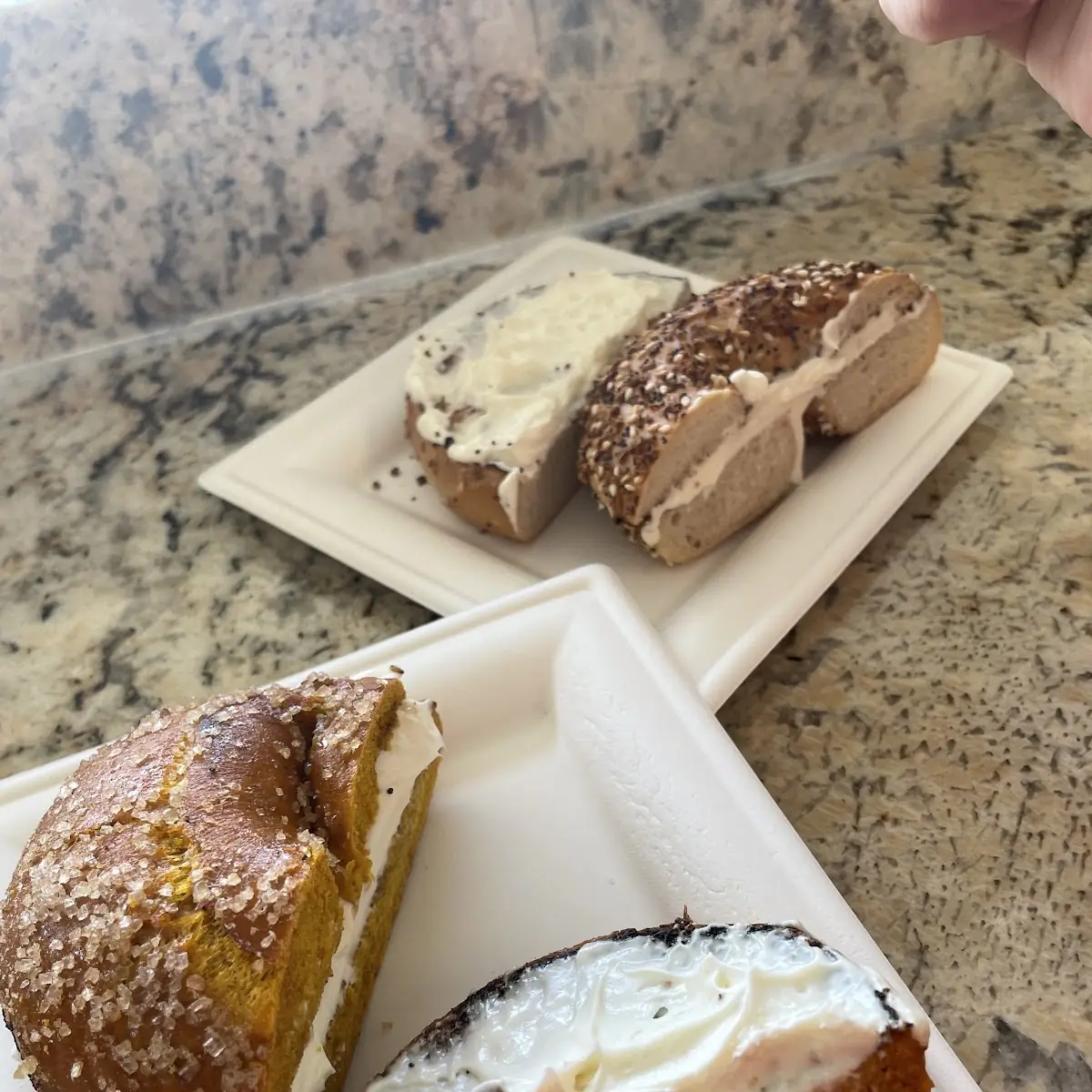 French Toast and Everything Bagels