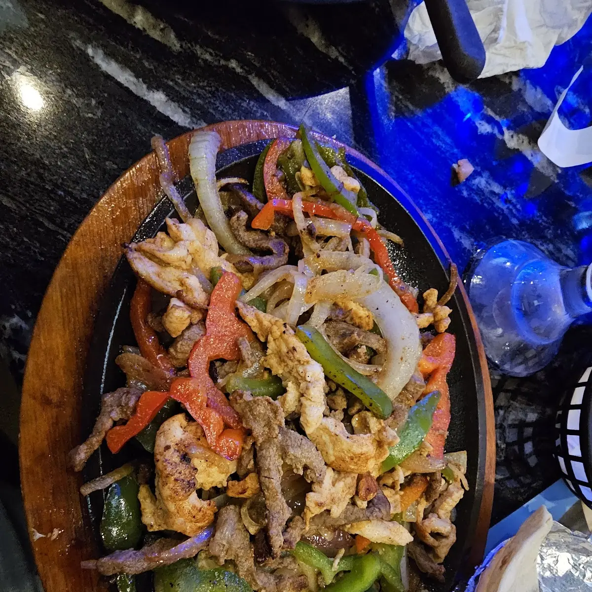 Steak Chicken Fajitas