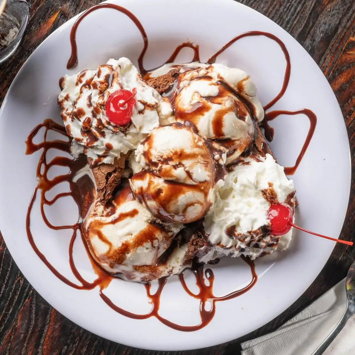 Brownie Sundae