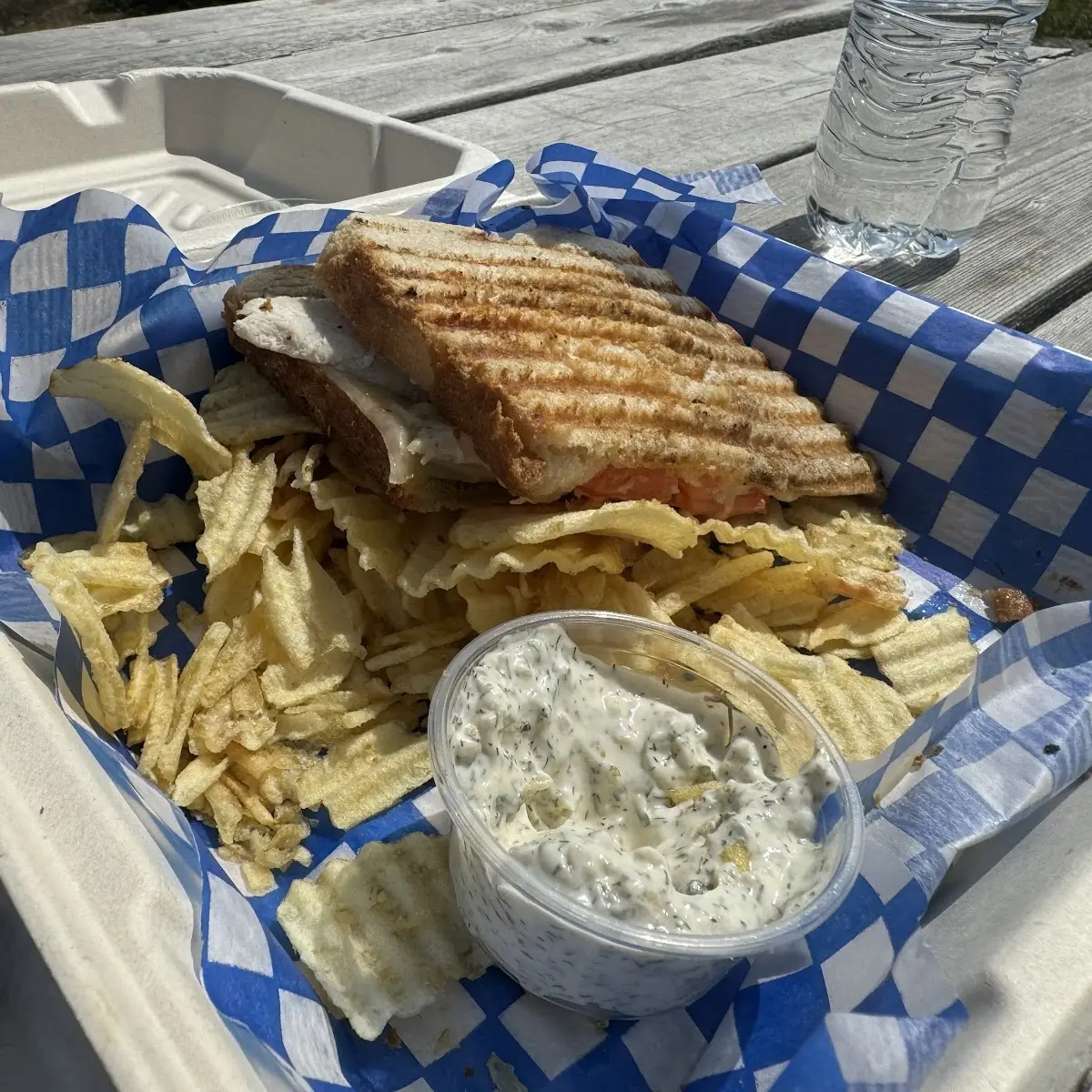 Chicken Pesto Panini, The Prince Café