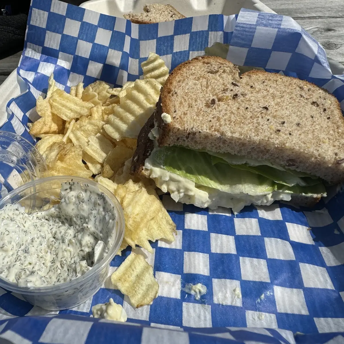 Egg Salad Sandwich, The Prince Café