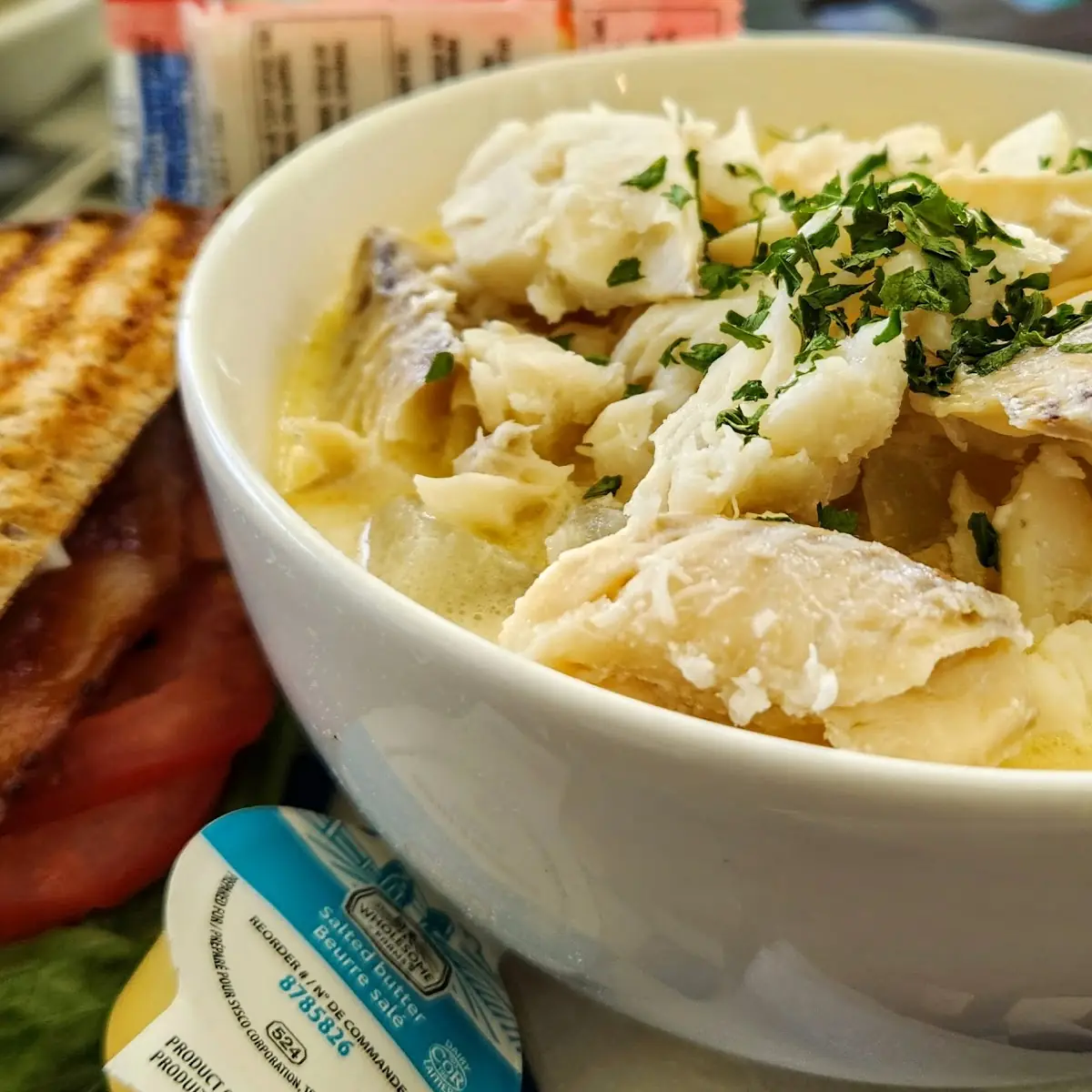 Fish Chowder and blt, The Prince Café