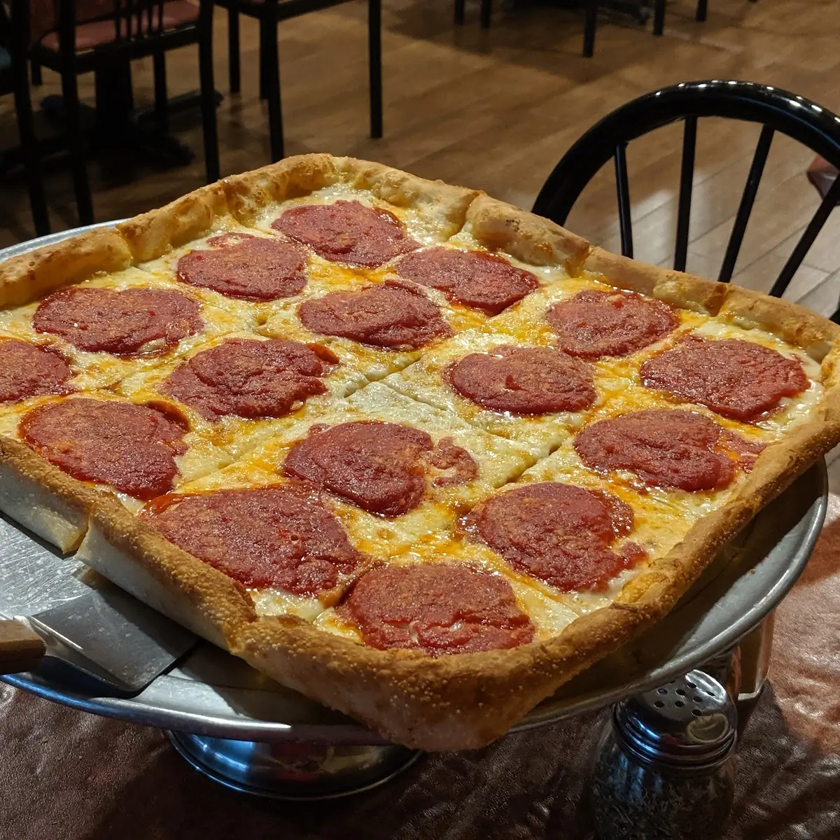 Cheese Pizza Thin Square