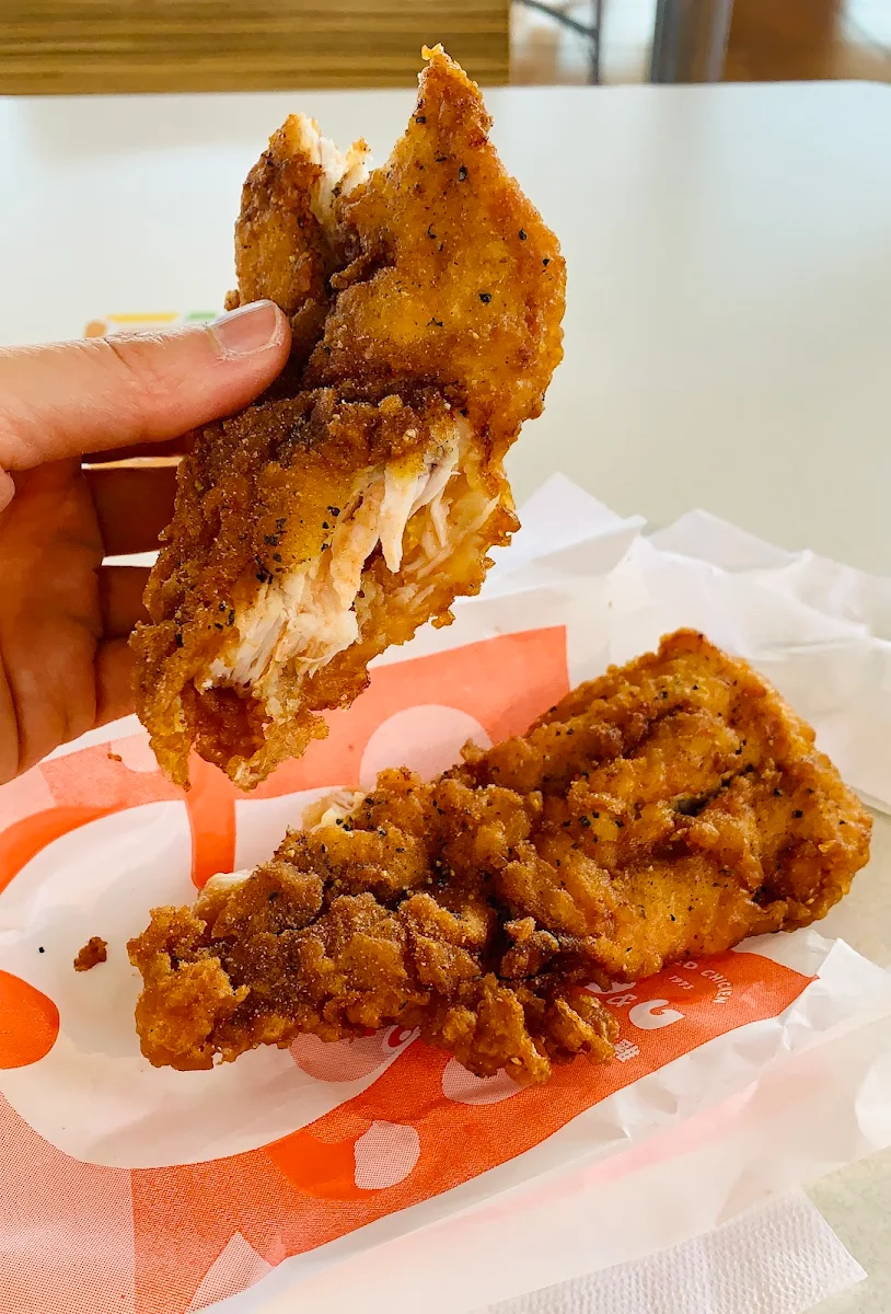 Deep Fried Heartshaped Chicken Cutlet