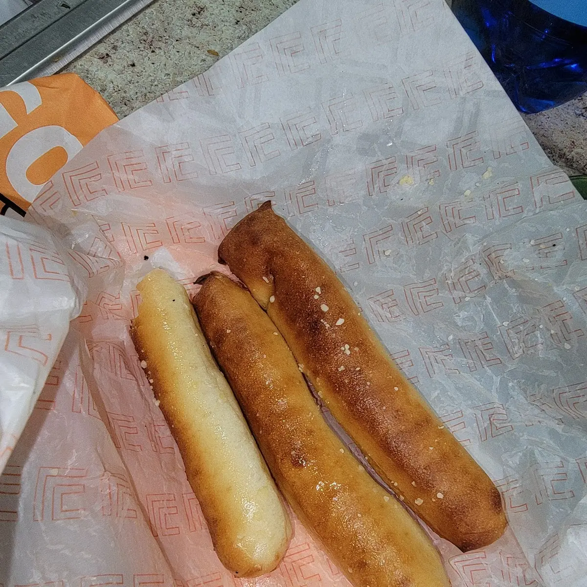 Burnt Bread Sticks