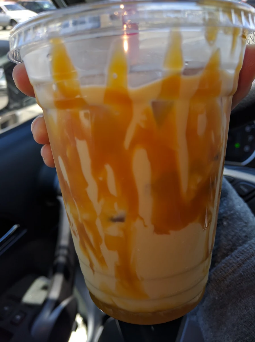 Iced Caramel Latte
